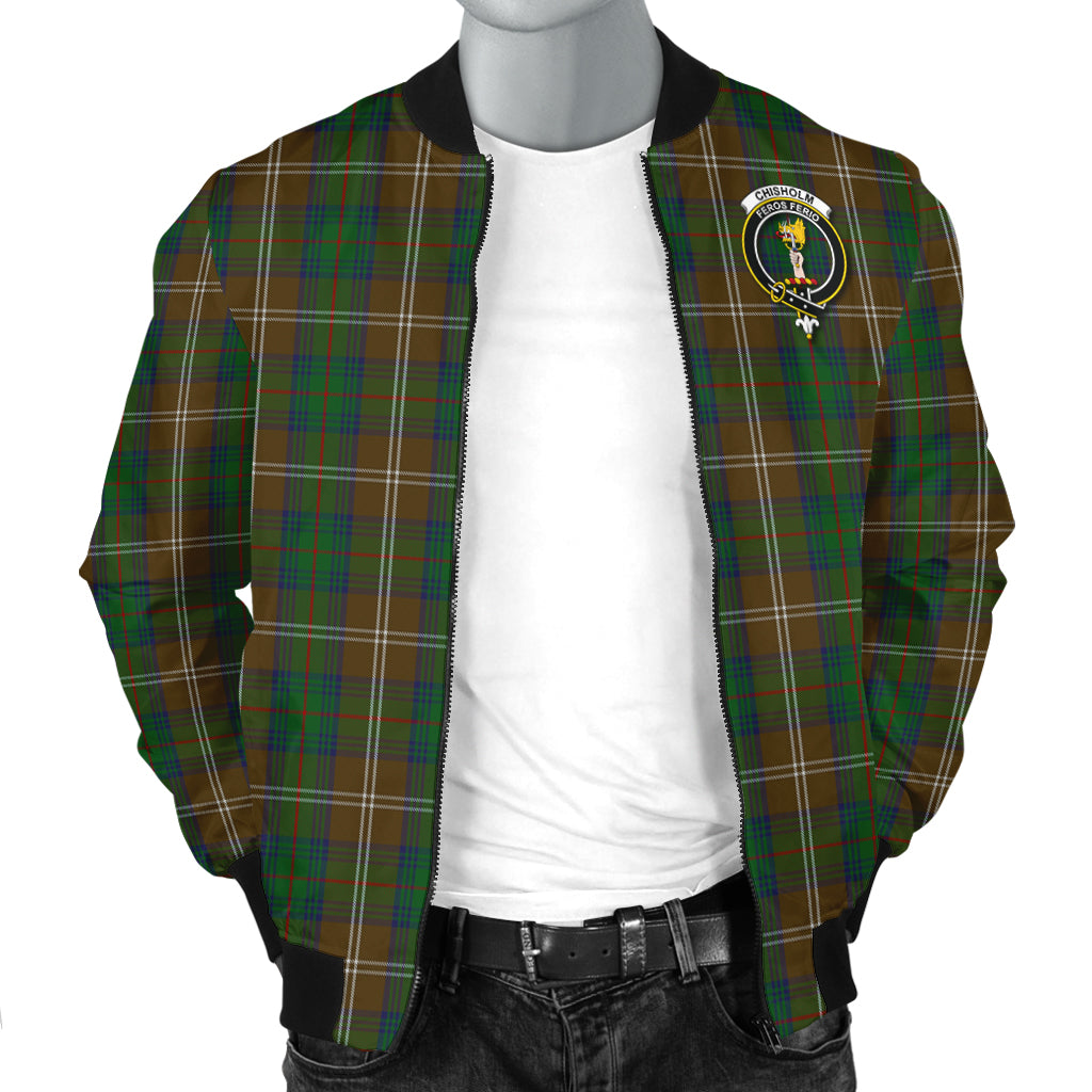 chisholm-hunting-tartan-bomber-jacket-with-family-crest