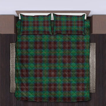 Chisholm Hunting Ancient Tartan Quilt Bed Set