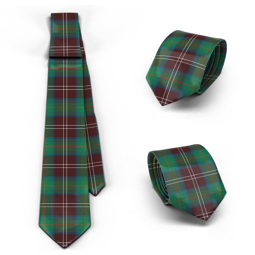 Chisholm Hunting Ancient Tartan Classic Necktie Necktie One Size - Tartan Vibes Clothing