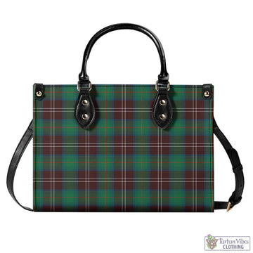 Chisholm Hunting Ancient Tartan Luxury Leather Handbags