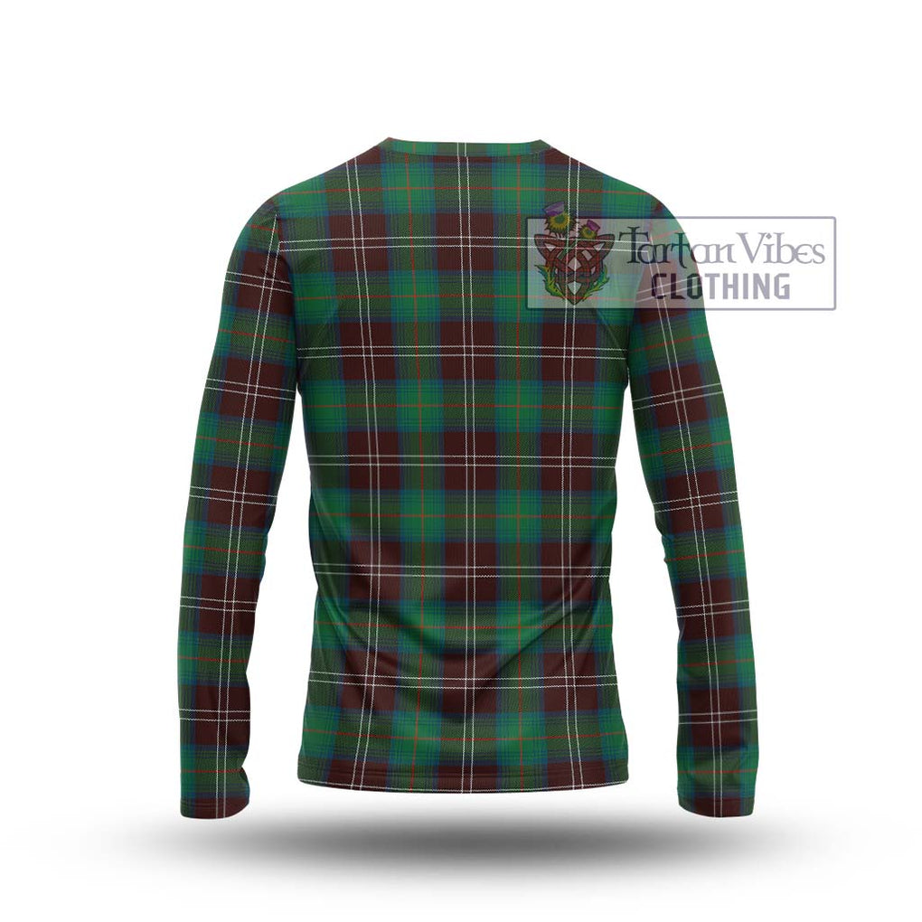 Chisholm Hunting Ancient Tartan Long Sleeve T-Shirt with Family Crest DNA In Me Style - Tartanvibesclothing Shop