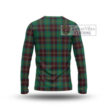 Chisholm Hunting Ancient Tartan Long Sleeve T-Shirt with Family Crest DNA In Me Style