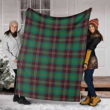 Chisholm Hunting Ancient Tartan Blanket