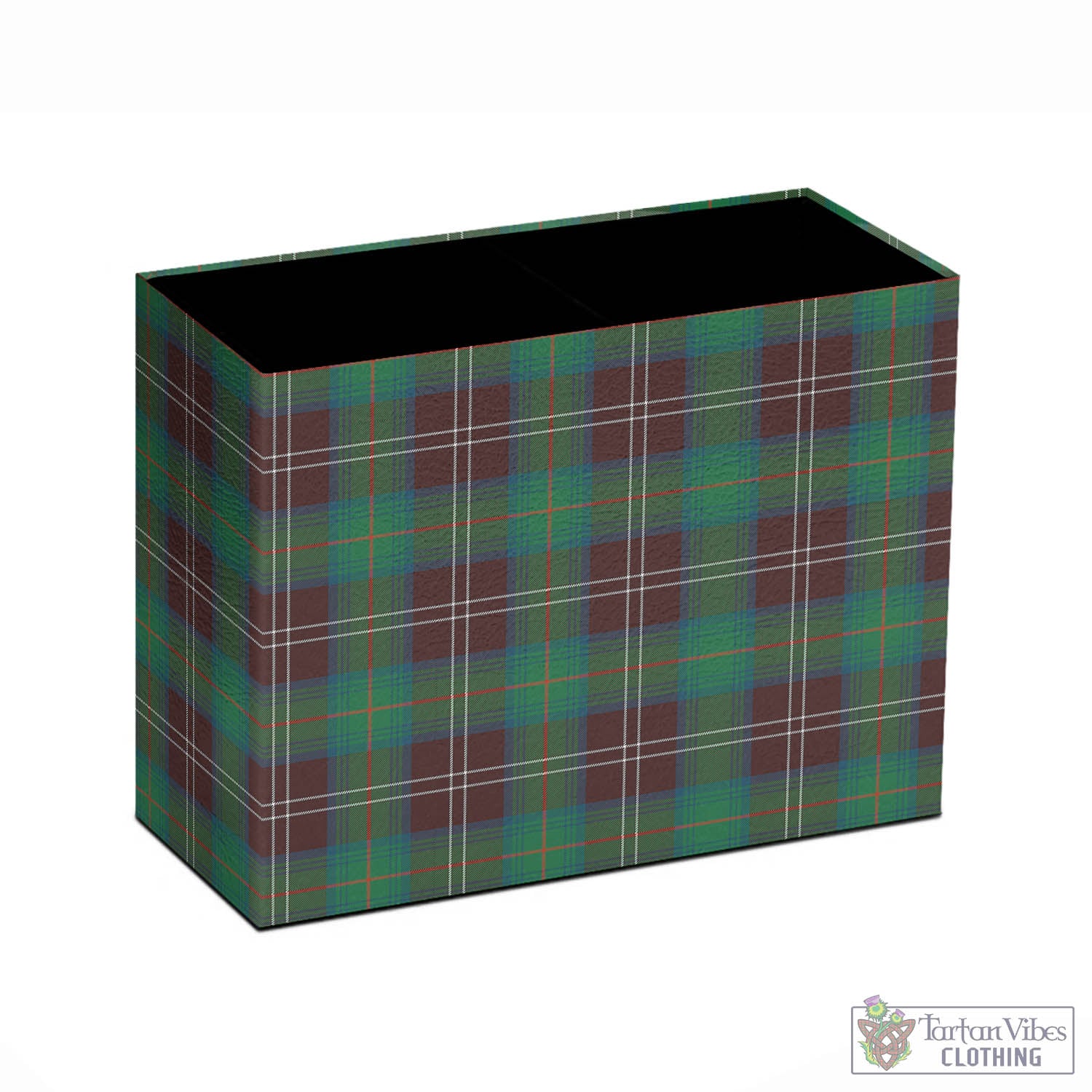 Tartan Vibes Clothing Chisholm Hunting Ancient Tartan Pen Holder