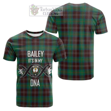 Chisholm Hunting Ancient Tartan Cotton T-shirt with Family Crest DNA In Me Style