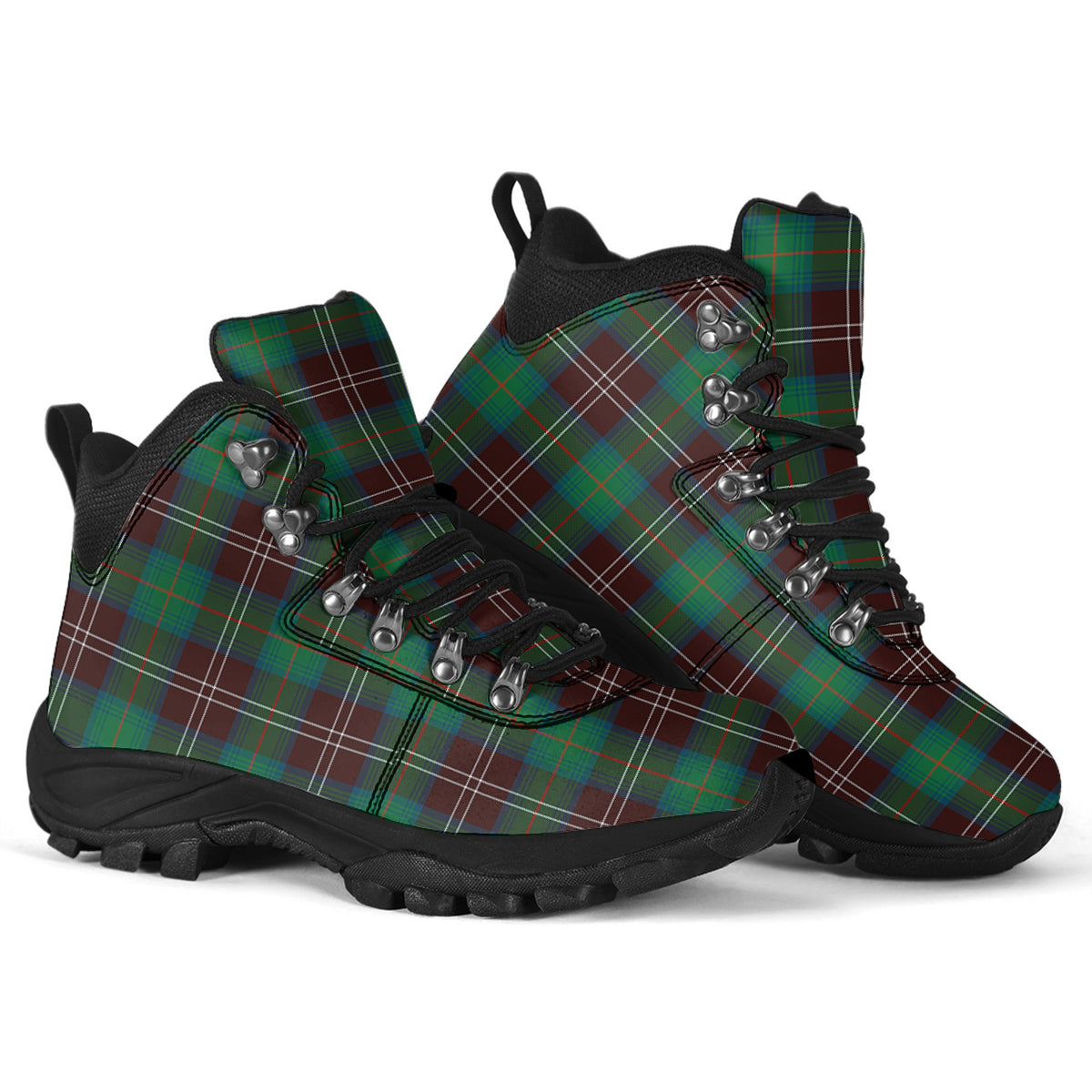 Chisholm Hunting Ancient Tartan Alpine Boots - Tartanvibesclothing