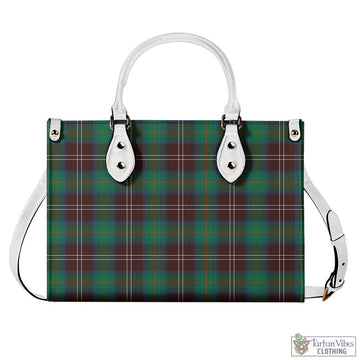 Chisholm Hunting Ancient Tartan Luxury Leather Handbags