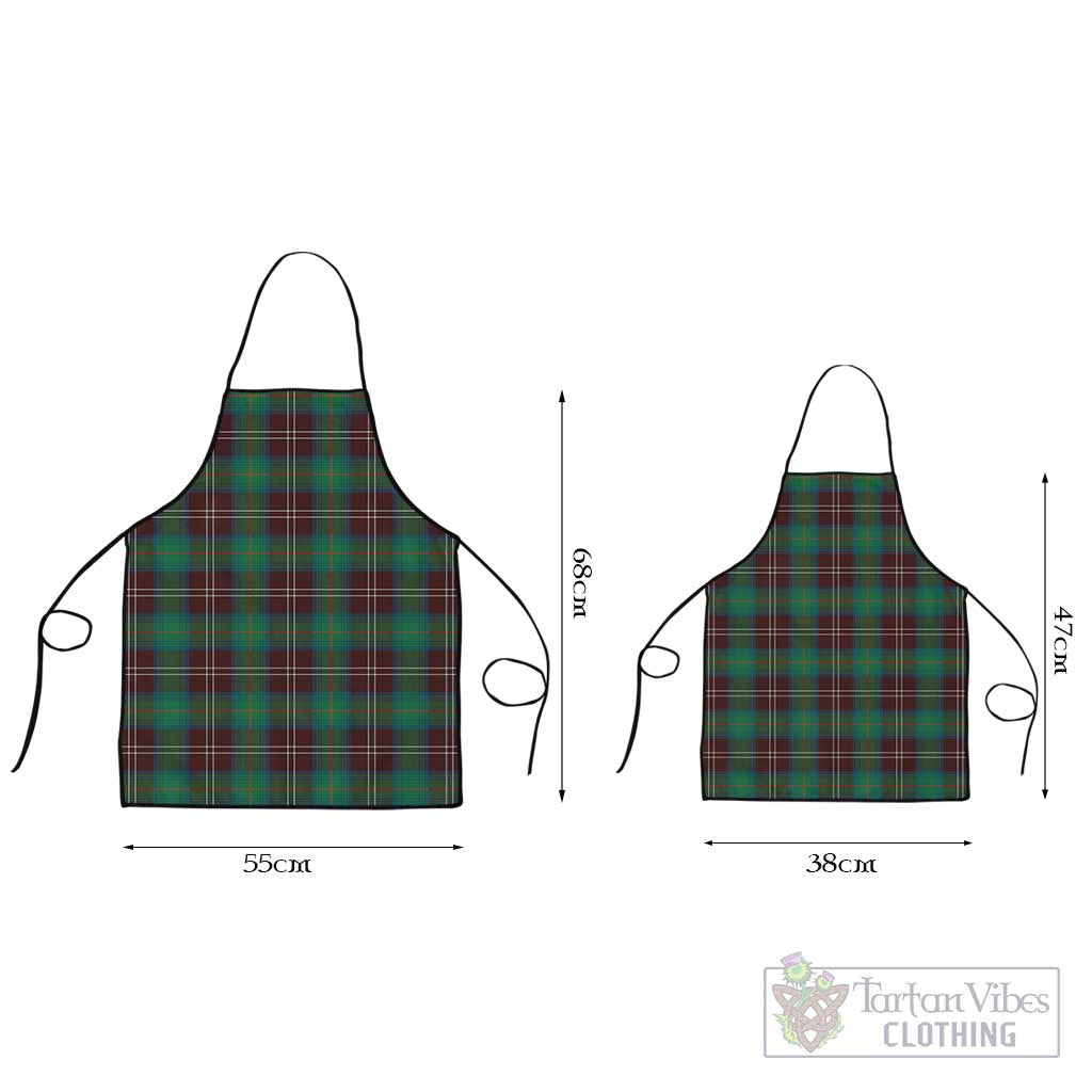 Chisholm Hunting Ancient Tartan Apron Black L 55x68 cm - Tartan Vibes Clothing