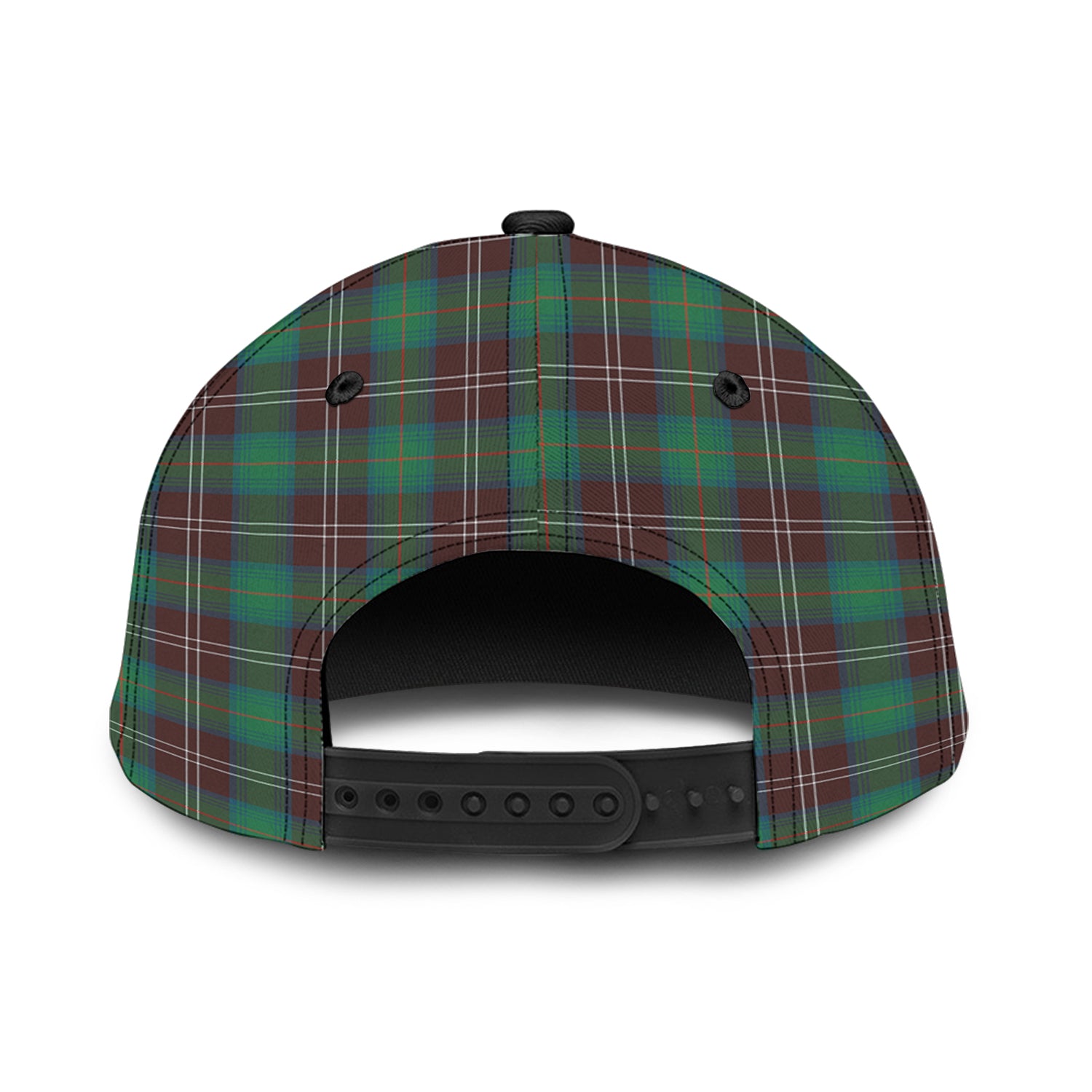 chisholm-hunting-ancient-tartan-classic-cap-with-family-crest