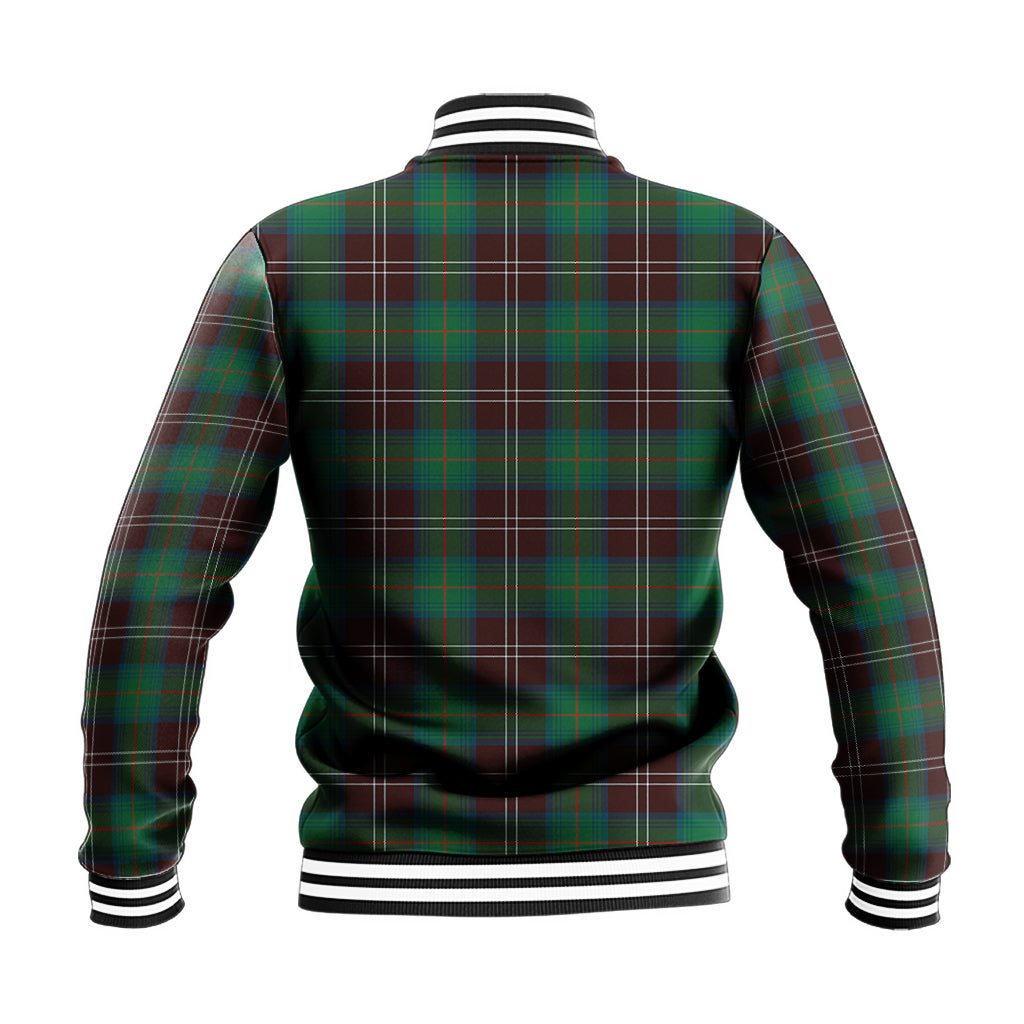 Chisholm Hunting Ancient Tartan Baseball Jacket with Family Crest - Tartan Vibes Clothing