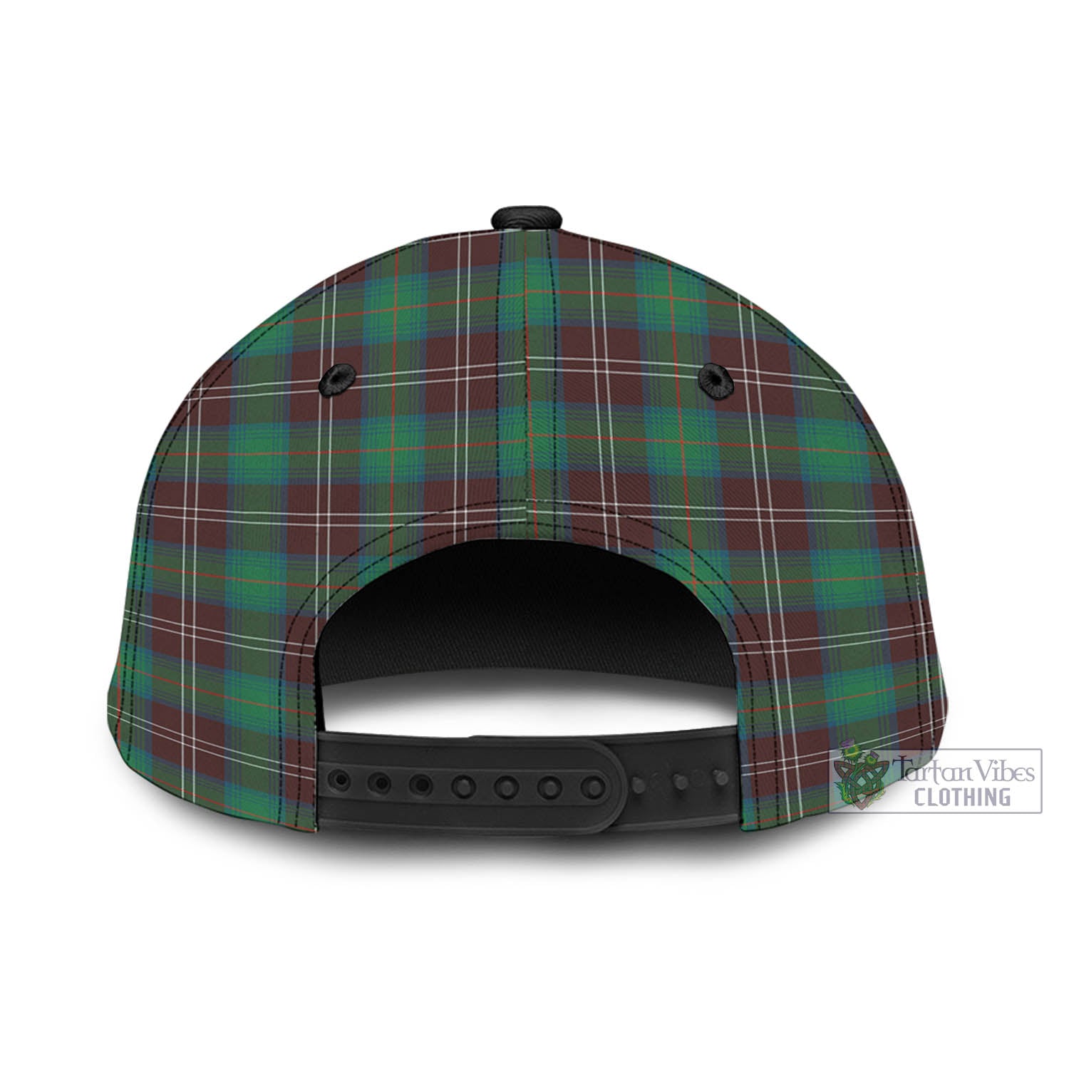 Tartan Vibes Clothing Chisholm Hunting Ancient Tartan Classic Cap with Family Crest In Me Style