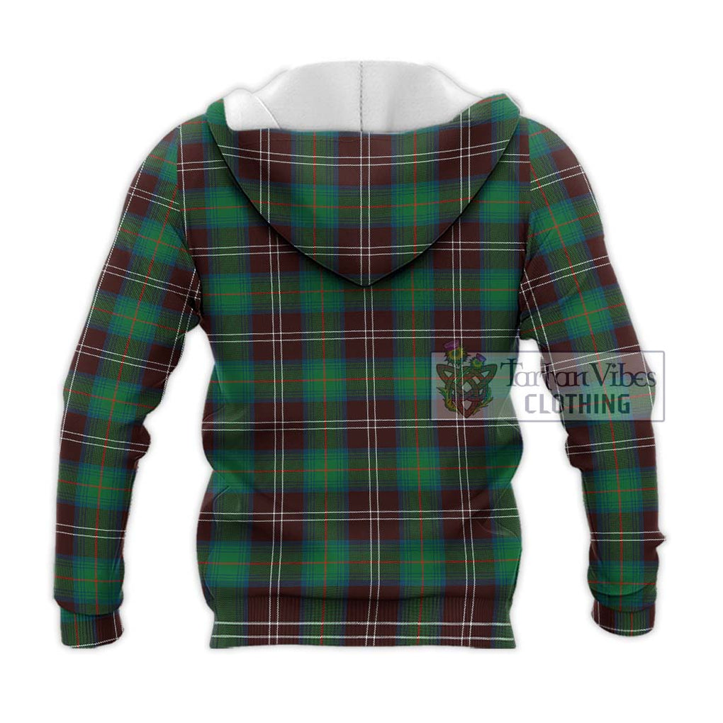 Chisholm Hunting Ancient Tartan Knitted Hoodie with Family Crest DNA In Me Style - Tartanvibesclothing Shop