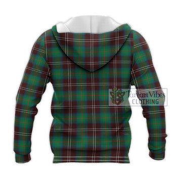 Chisholm Hunting Ancient Tartan Knitted Hoodie with Family Crest DNA In Me Style