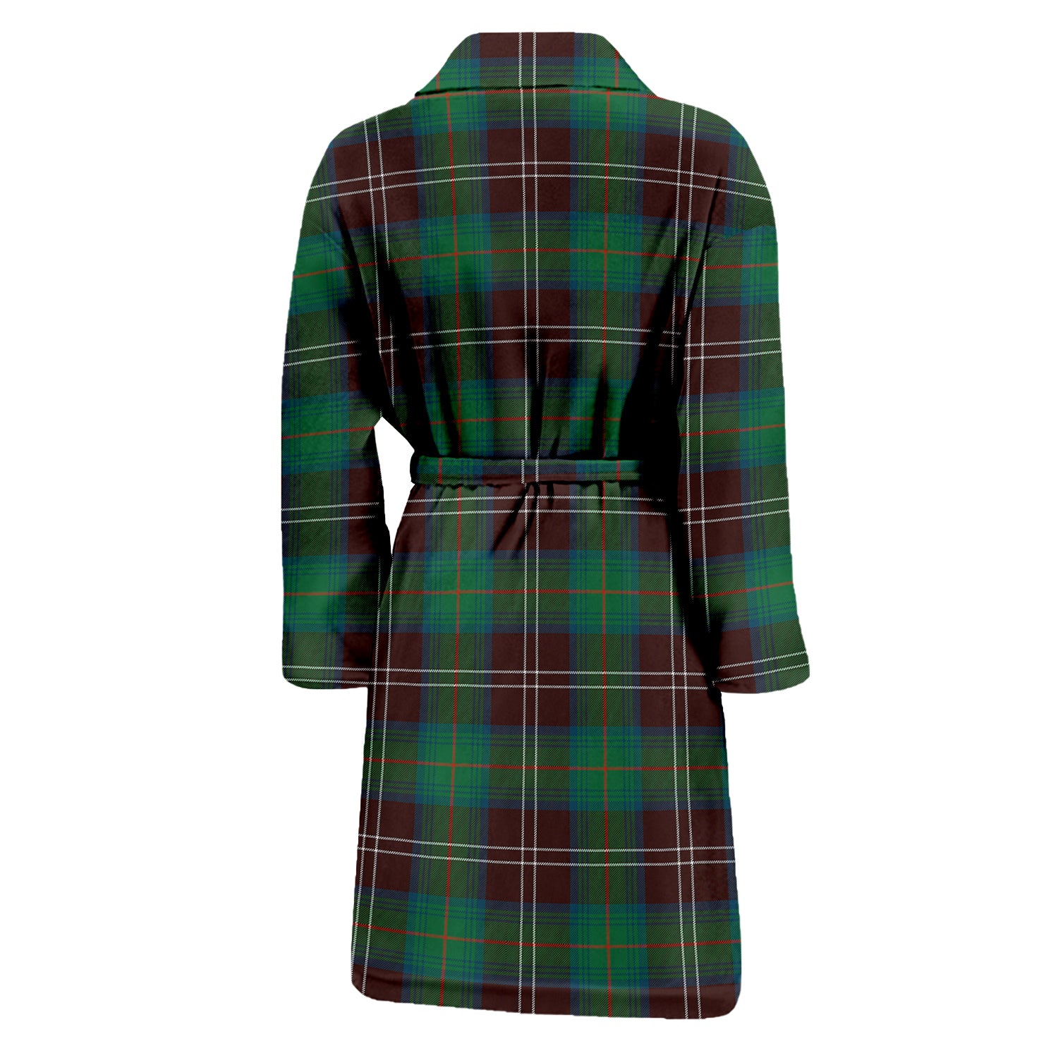 Chisholm Hunting Ancient Tartan Bathrobe with Family Crest - Tartan Vibes Clothing