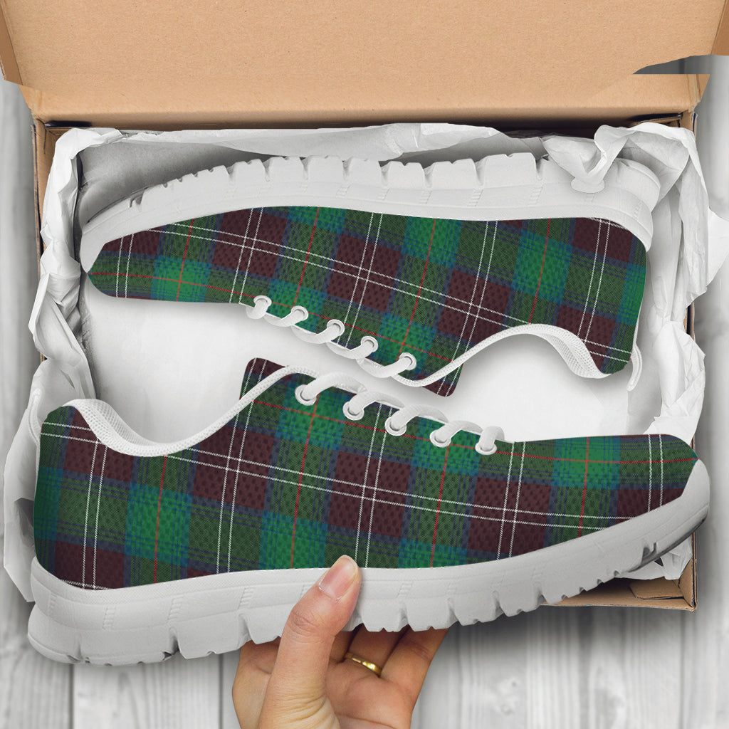 Chisholm Hunting Ancient Tartan Sneakers - Tartan Vibes Clothing