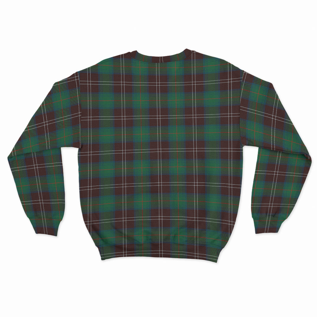 Chisholm Hunting Ancient Tartan Sweatshirt with Family Crest - Tartan Vibes Clothing