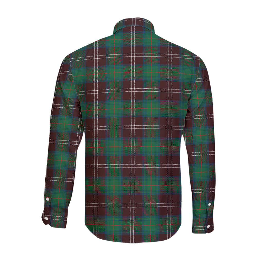 chisholm-hunting-ancient-tartan-long-sleeve-button-up-shirt-with-family-crest