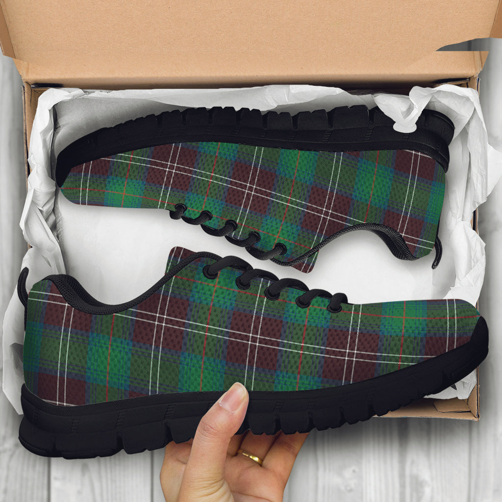 Chisholm Hunting Ancient Tartan Sneakers - Tartan Vibes Clothing