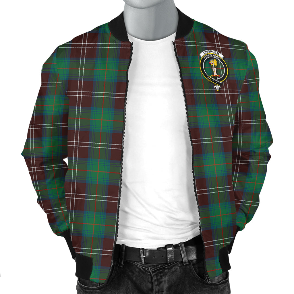 chisholm-hunting-ancient-tartan-bomber-jacket-with-family-crest