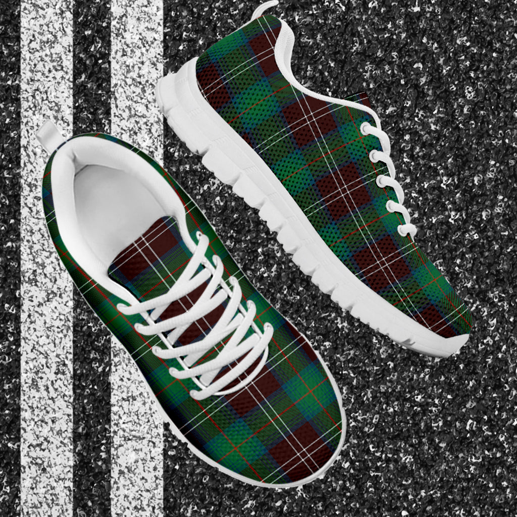 Chisholm Hunting Ancient Tartan Sneakers - Tartan Vibes Clothing