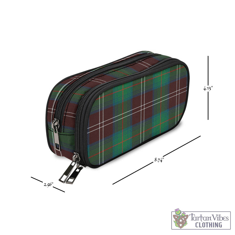 Tartan Vibes Clothing Chisholm Hunting Ancient Tartan Pen and Pencil Case