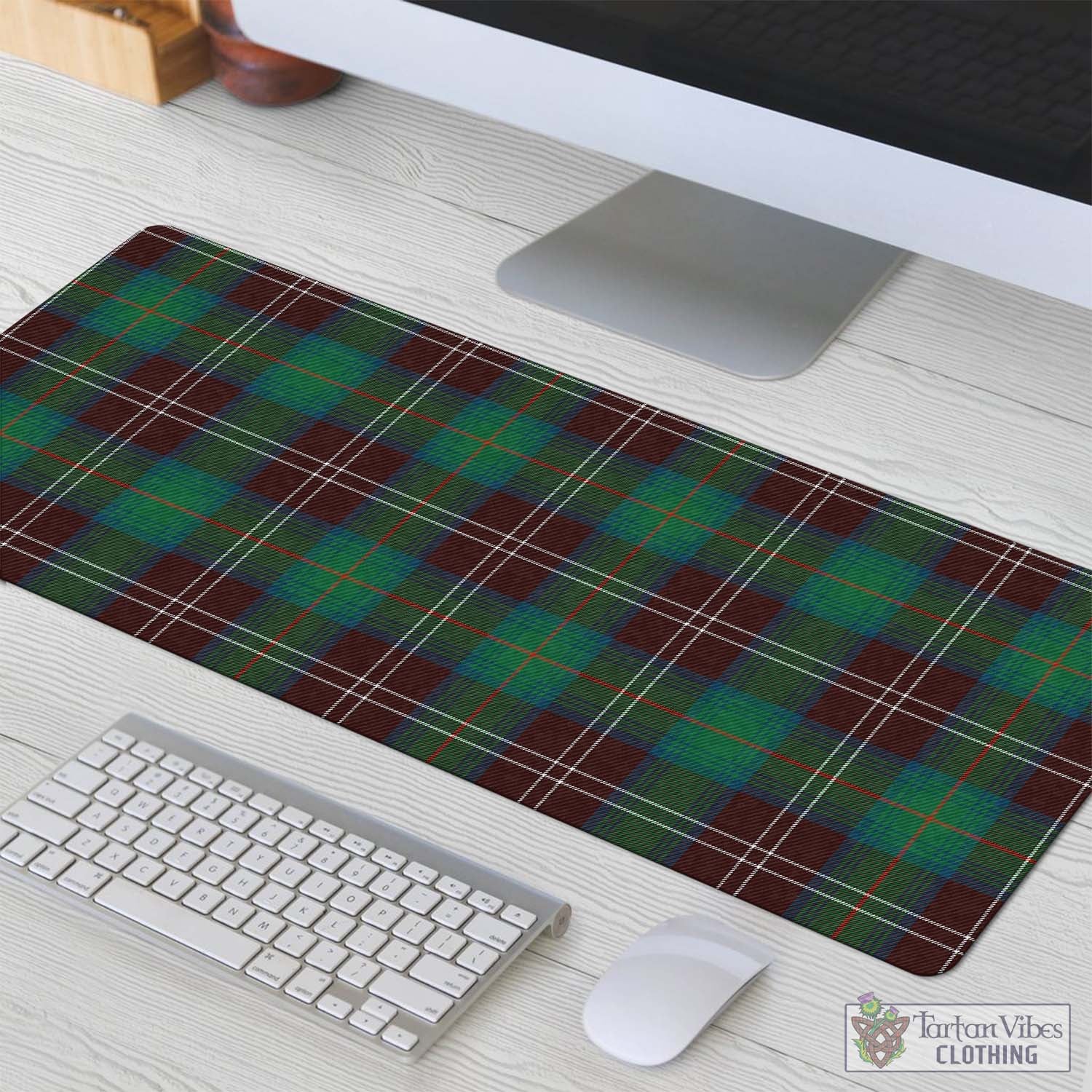 Tartan Vibes Clothing Chisholm Hunting Ancient Tartan Mouse Pad