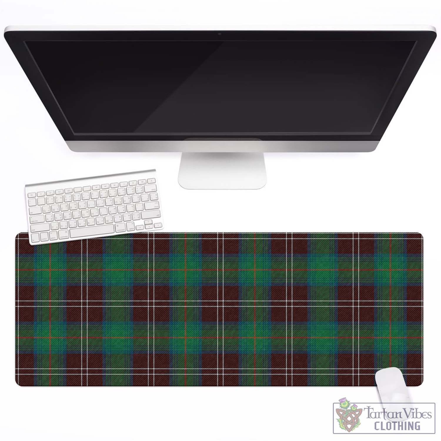 Tartan Vibes Clothing Chisholm Hunting Ancient Tartan Mouse Pad