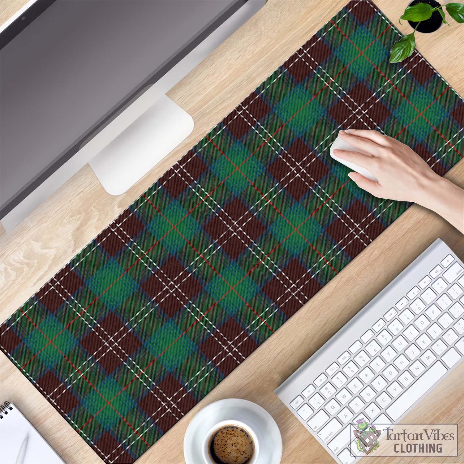 Tartan Vibes Clothing Chisholm Hunting Ancient Tartan Mouse Pad