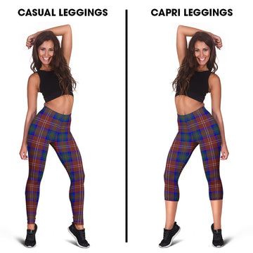 Chisholm Hunting Modern Tartan Womens Leggings