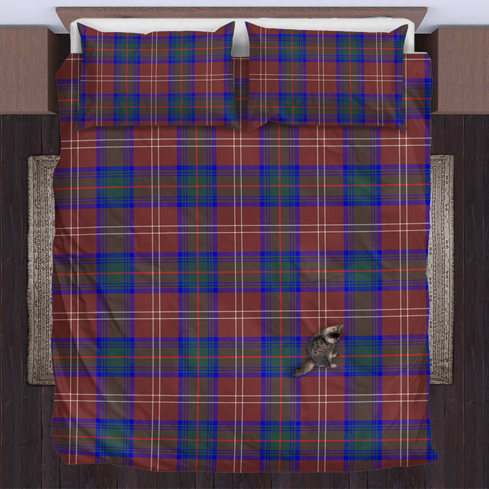 Chisholm Hunting Modern Tartan Bedding Set US Bedding Set - Tartan Vibes Clothing