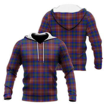 Chisholm Hunting Modern Tartan Knitted Hoodie