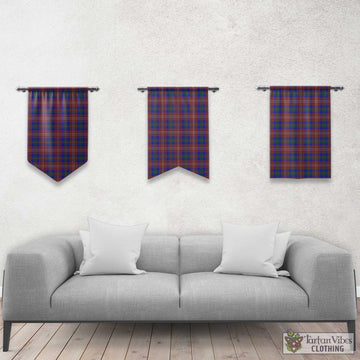 Chisholm Hunting Modern Tartan Gonfalon, Tartan Banner