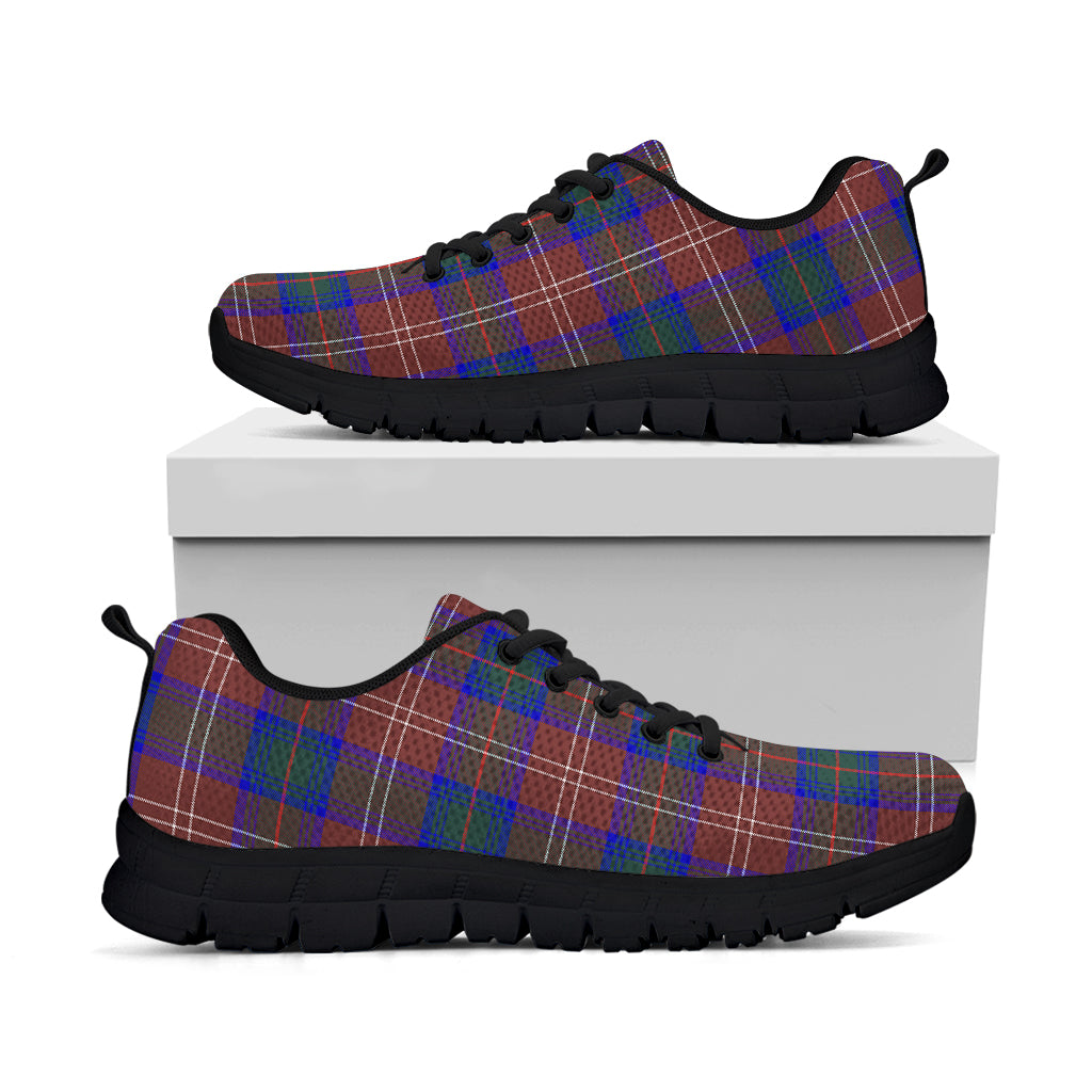 Chisholm Hunting Modern Tartan Sneakers Kid's Sneakers - Tartan Vibes Clothing