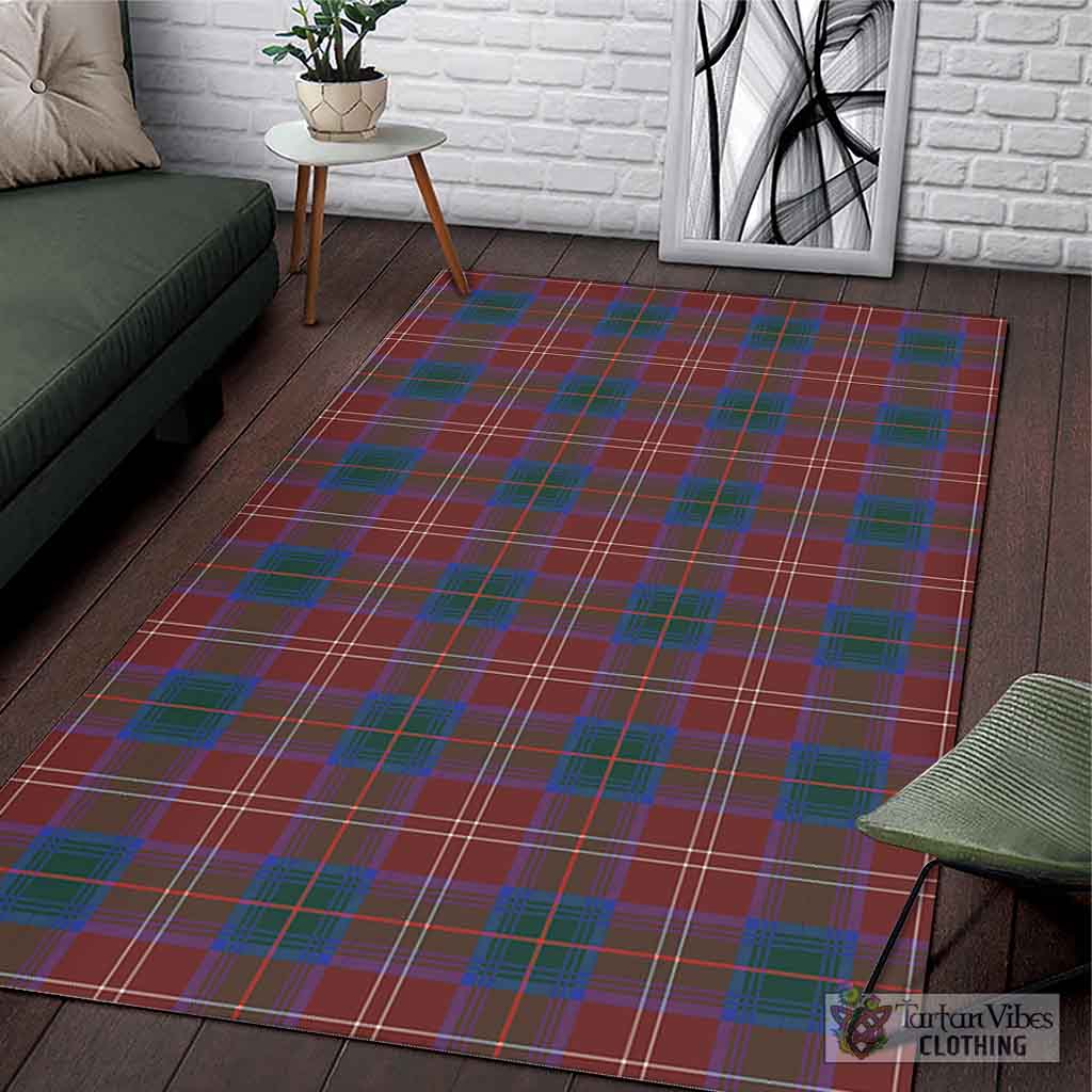 Tartan Vibes Clothing Chisholm Hunting Modern Tartan Area Rug