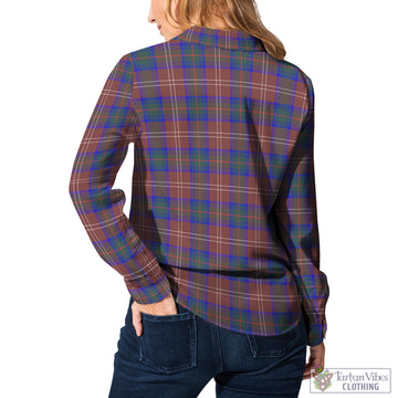 Chisholm Hunting Modern Tartan Women's Casual Shirt