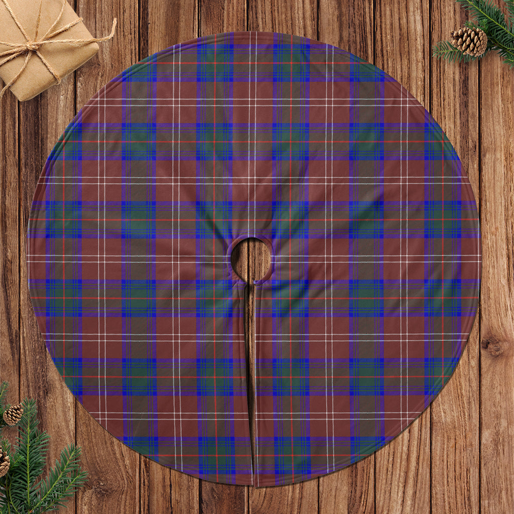 Chisholm Hunting Modern Tartan Christmas Tree Skirt - Tartanvibesclothing