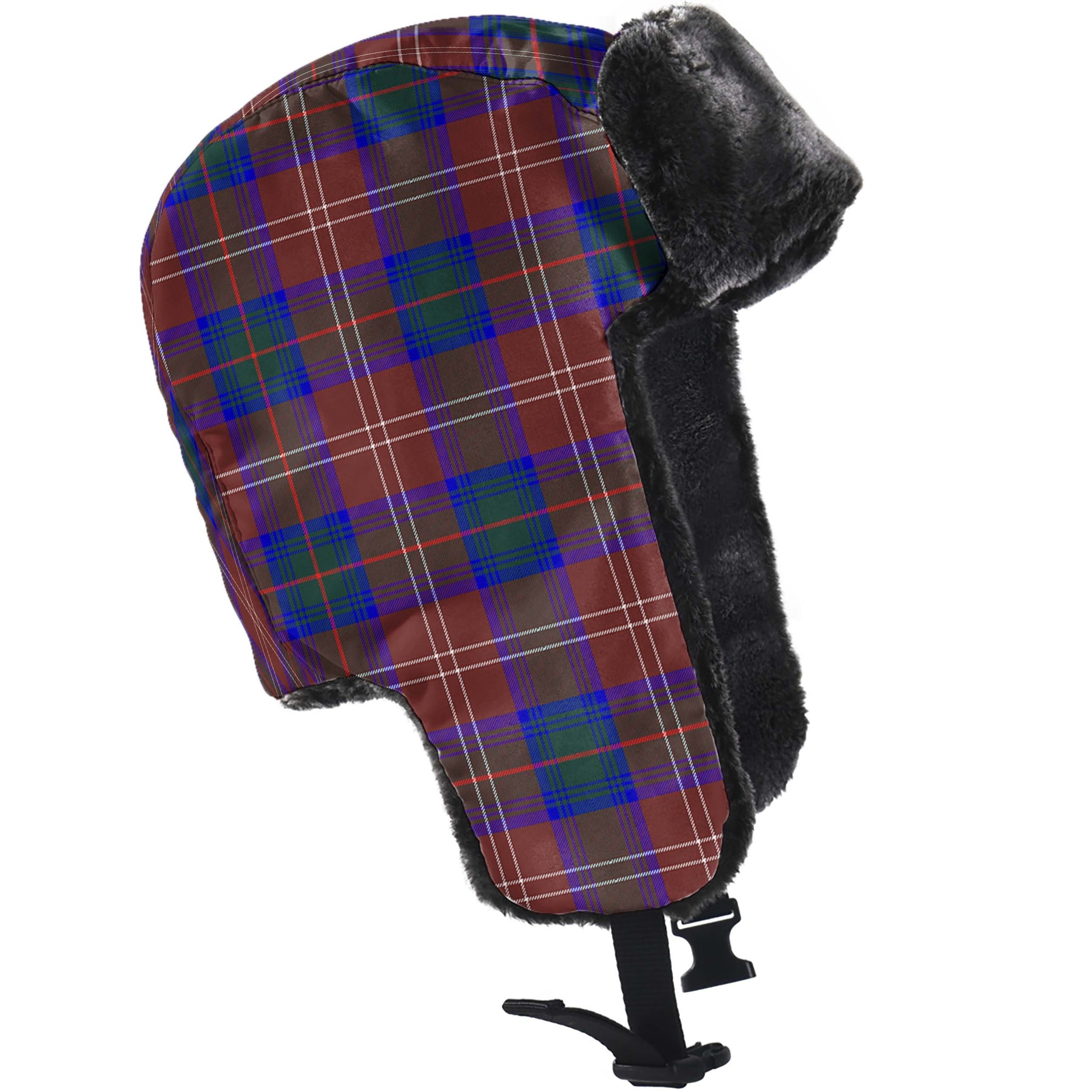 Chisholm Hunting Modern Tartan Winter Trapper Hat - Tartanvibesclothing