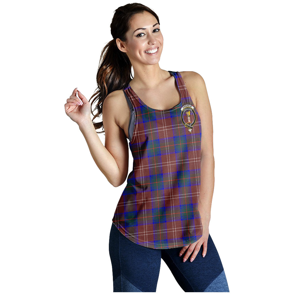 chisholm-hunting-modern-tartan-women-racerback-tanks-with-family-crest