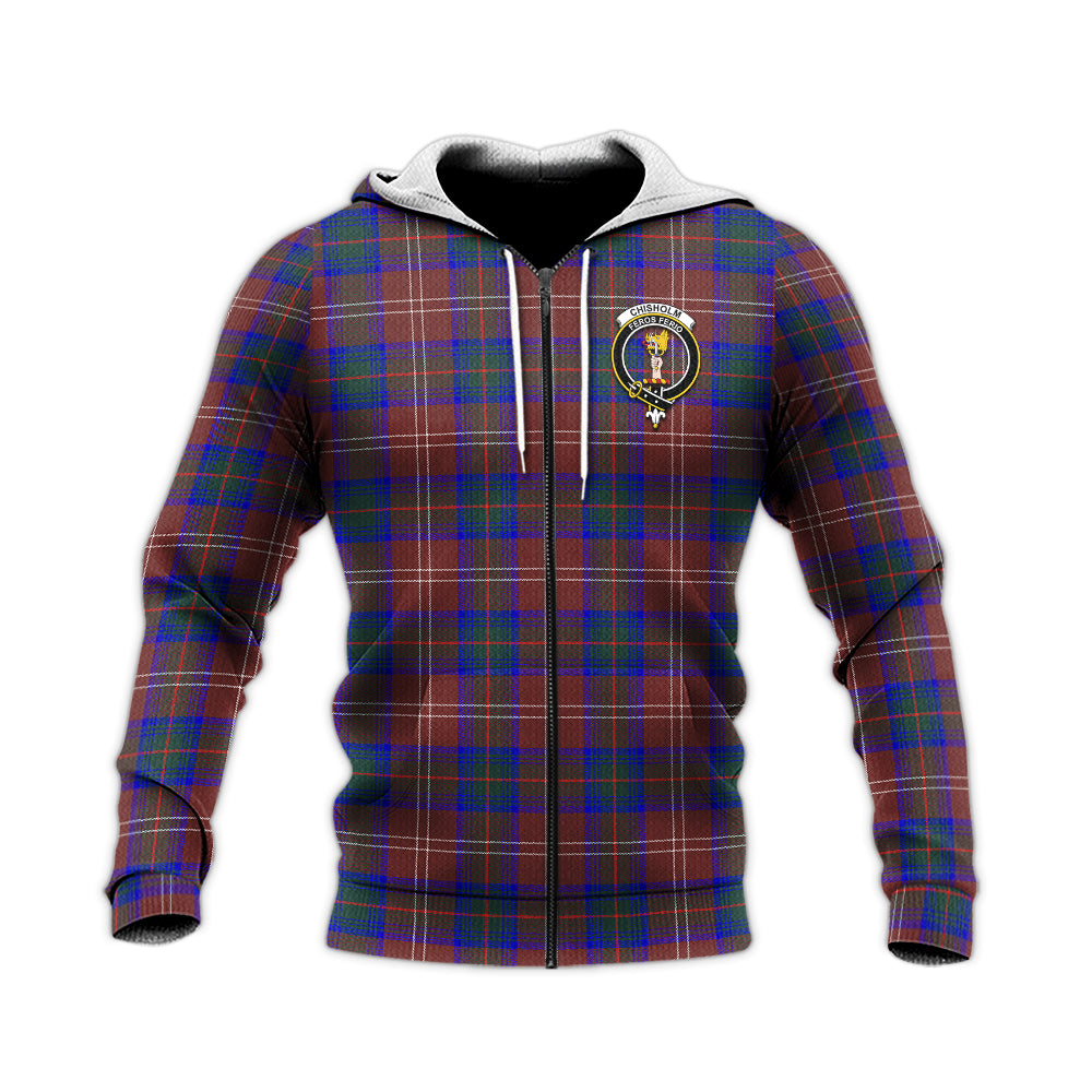 chisholm-hunting-modern-tartan-knitted-hoodie-with-family-crest