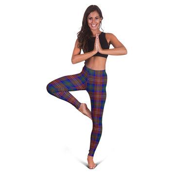 Chisholm Hunting Modern Tartan Womens Leggings