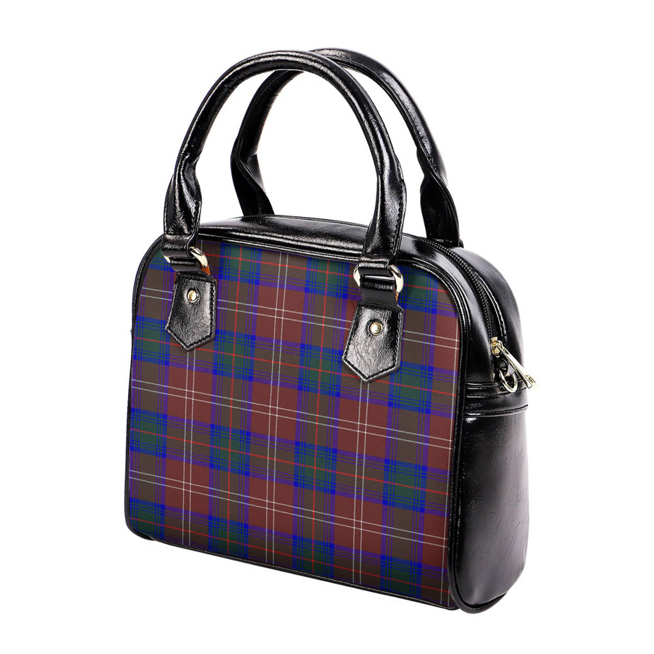 Chisholm Hunting Modern Tartan Shoulder Handbags - Tartanvibesclothing