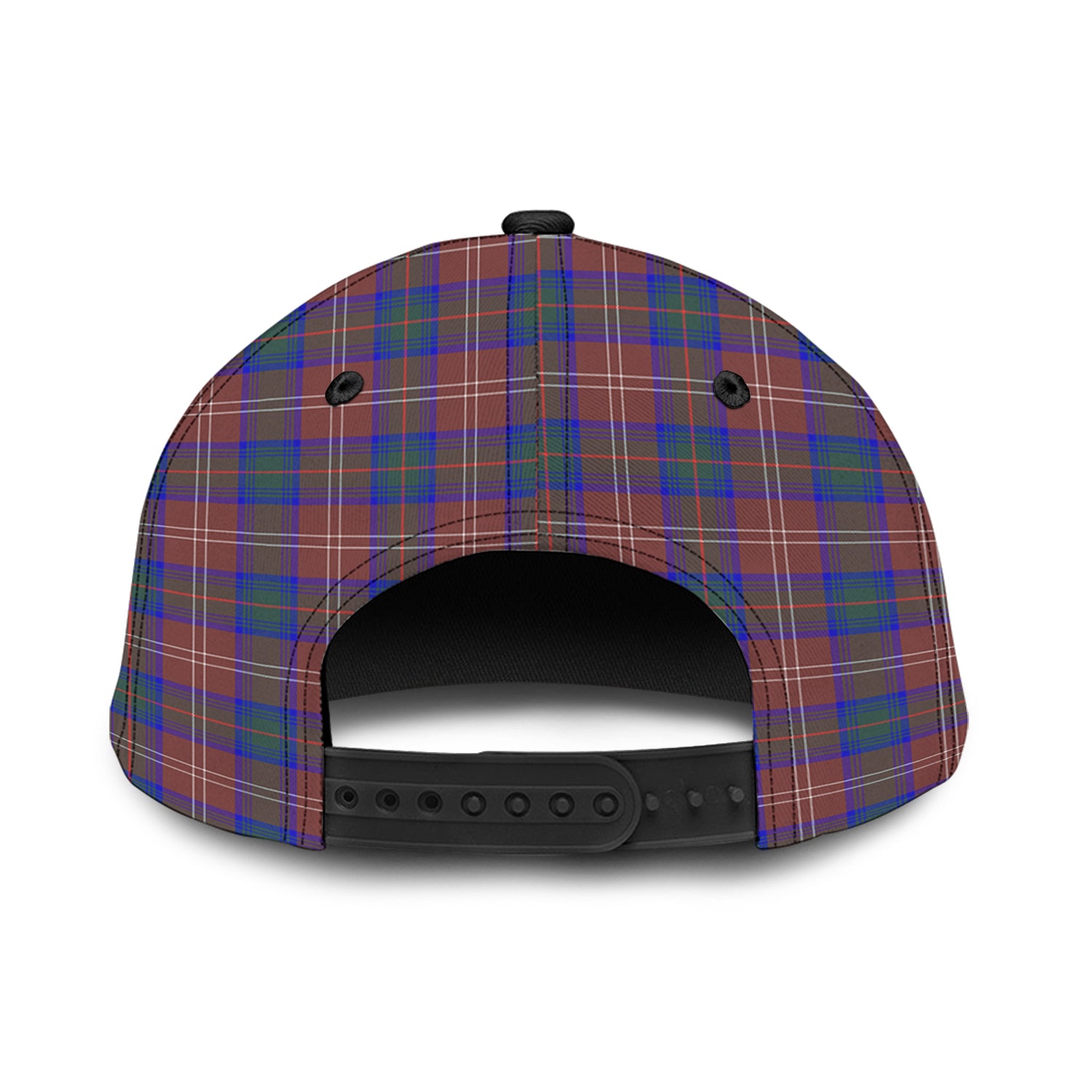 Chisholm Hunting Modern Tartan Classic Cap with Family Crest - Tartan Vibes Clothing