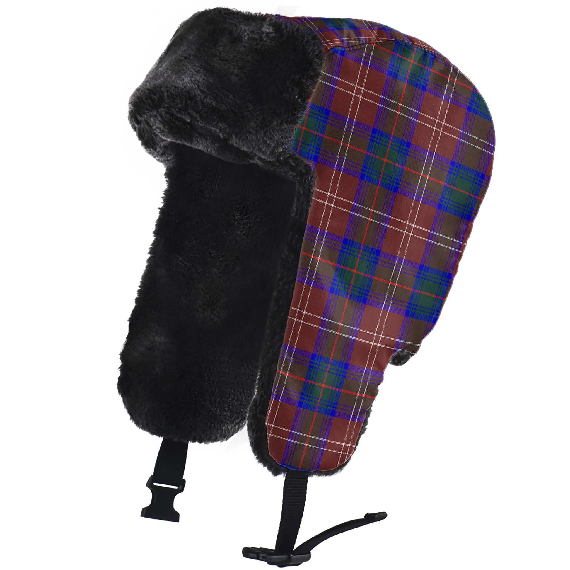 Chisholm Hunting Modern Tartan Winter Trapper Hat - Tartanvibesclothing