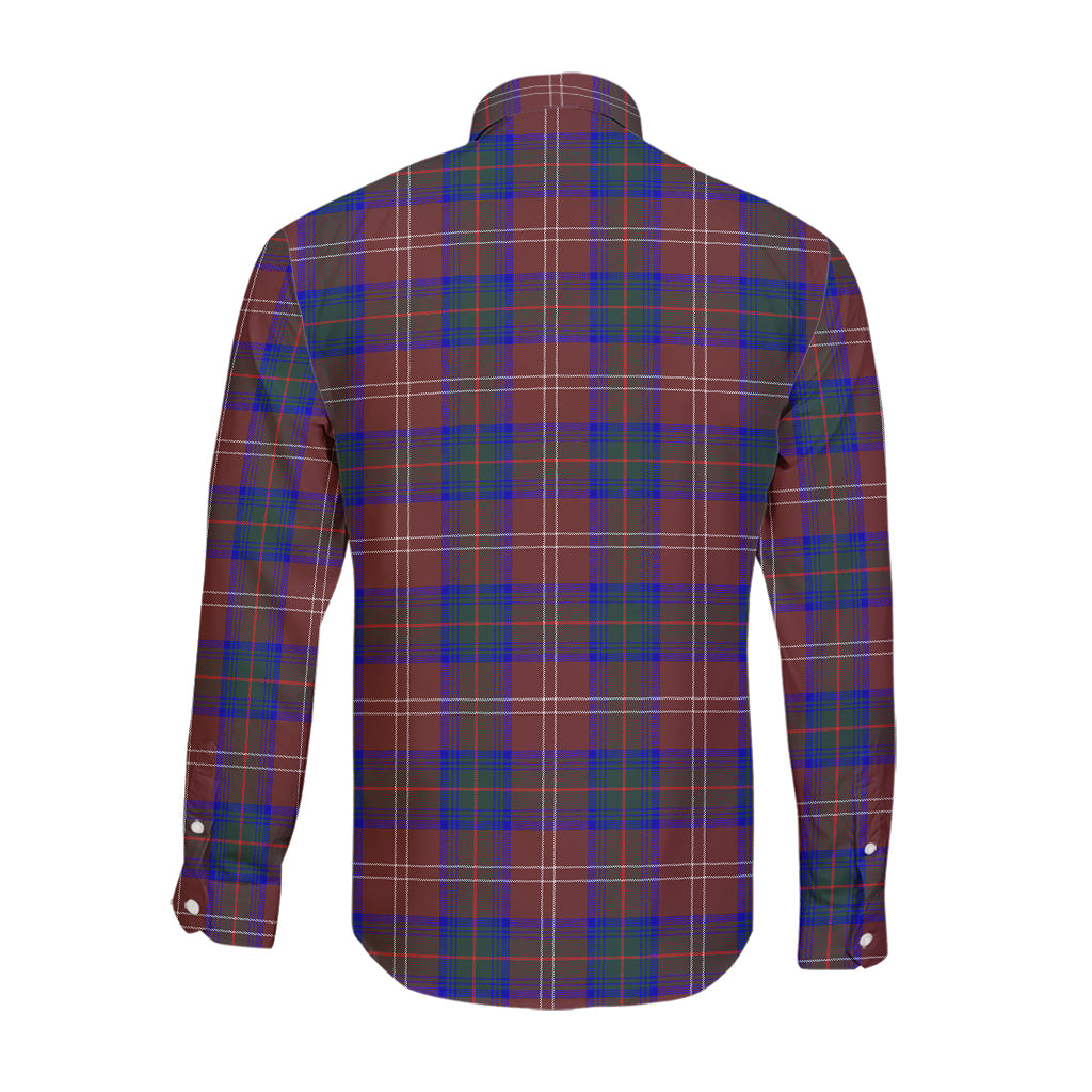 chisholm-hunting-modern-tartan-long-sleeve-button-up-shirt-with-family-crest