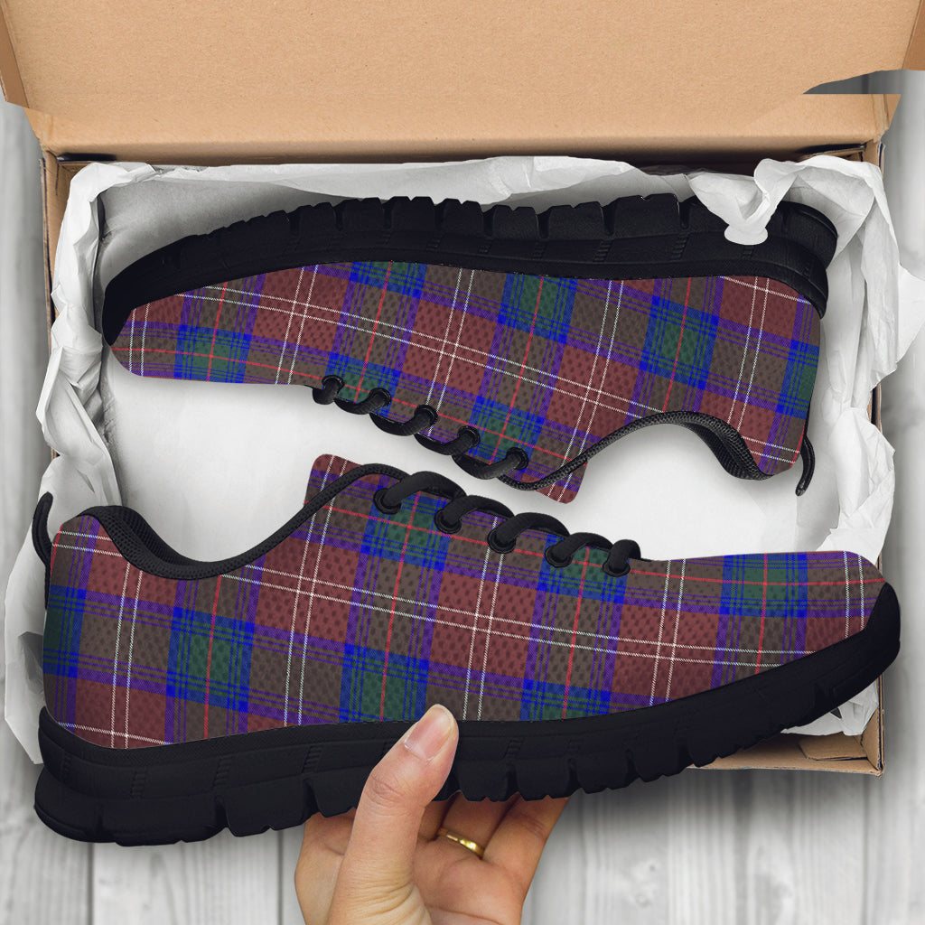 Chisholm Hunting Modern Tartan Sneakers - Tartan Vibes Clothing