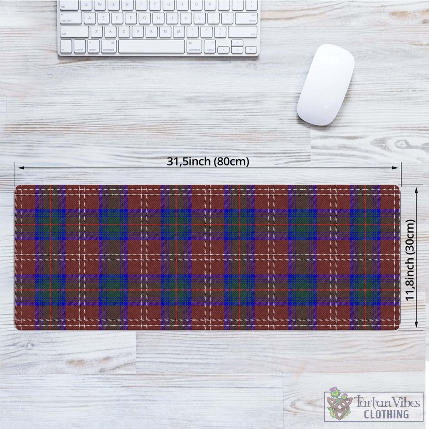 Tartan Vibes Clothing Chisholm Hunting Modern Tartan Mouse Pad