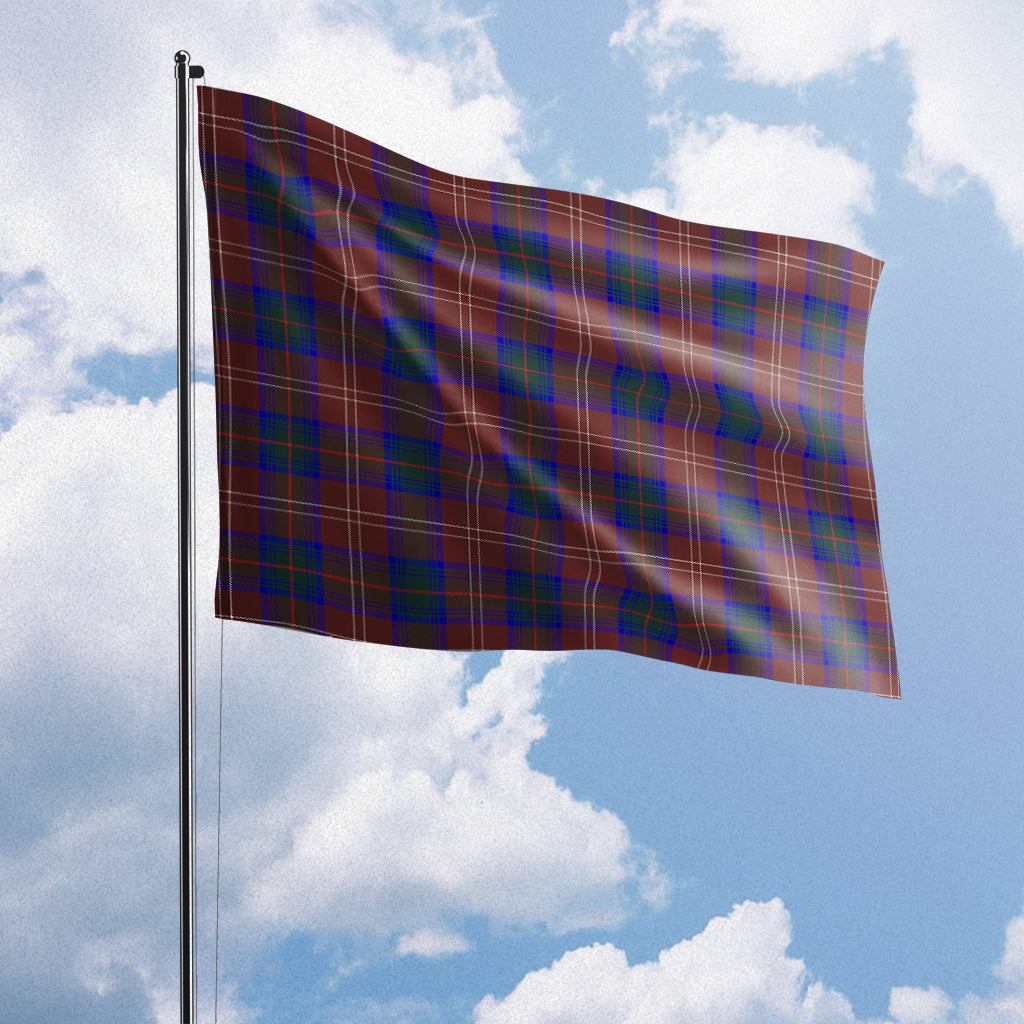 Chisholm Hunting Modern Tartan Flag House Flag (Horizontal) - Tartan Vibes Clothing