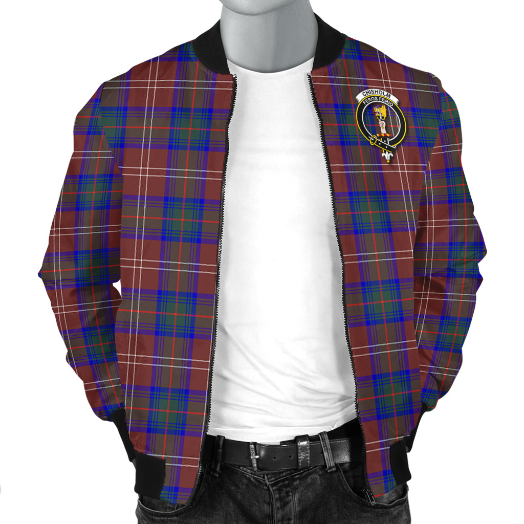 chisholm-hunting-modern-tartan-bomber-jacket-with-family-crest