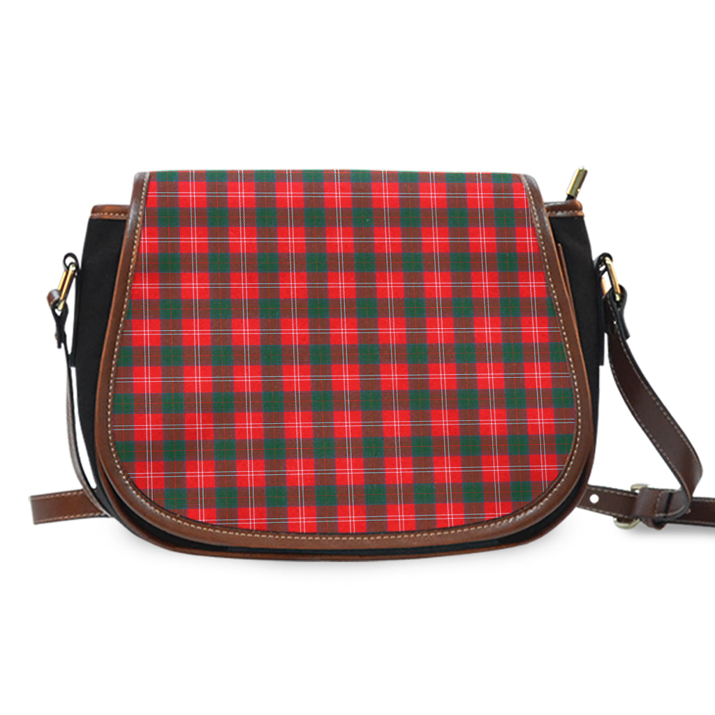 Chisholm Modern Tartan Saddle Bag One Size - Tartan Vibes Clothing