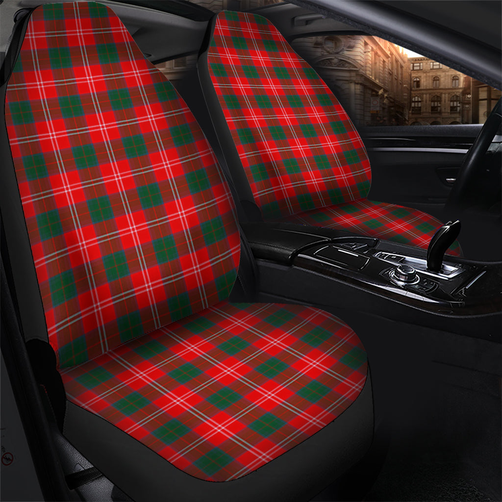 Chisholm Modern Tartan Car Seat Cover One Size - Tartanvibesclothing